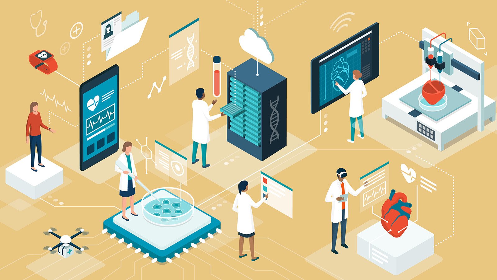 AI in Healthcare: Revolutionizing Diagnosis and Treatment