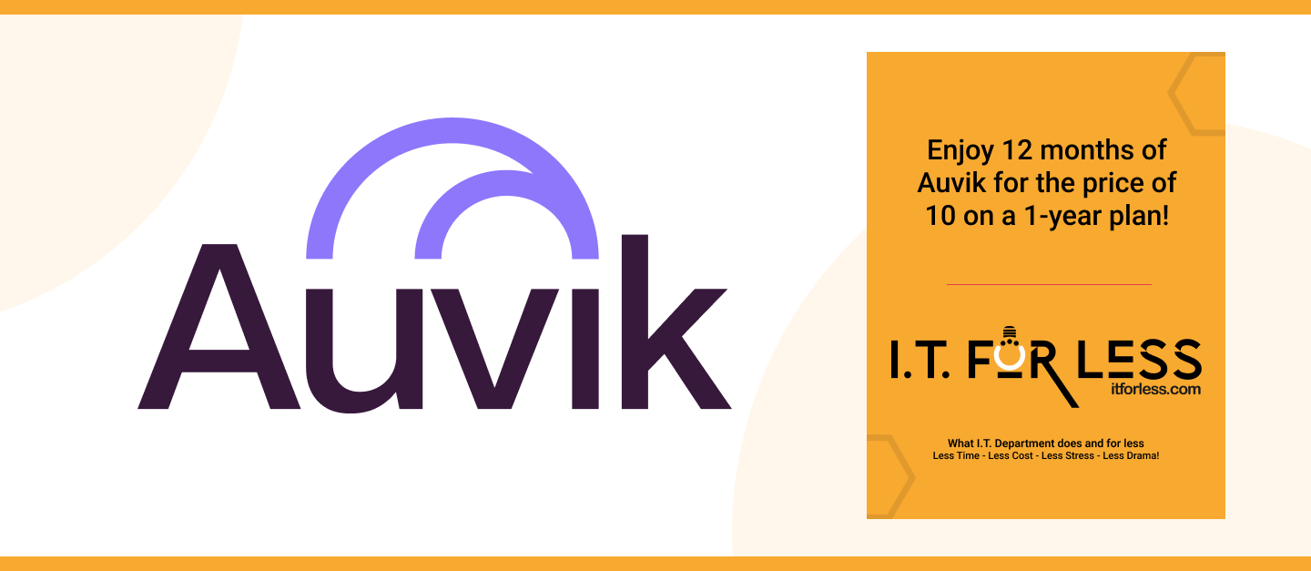 Best Deal of the week on Auvik