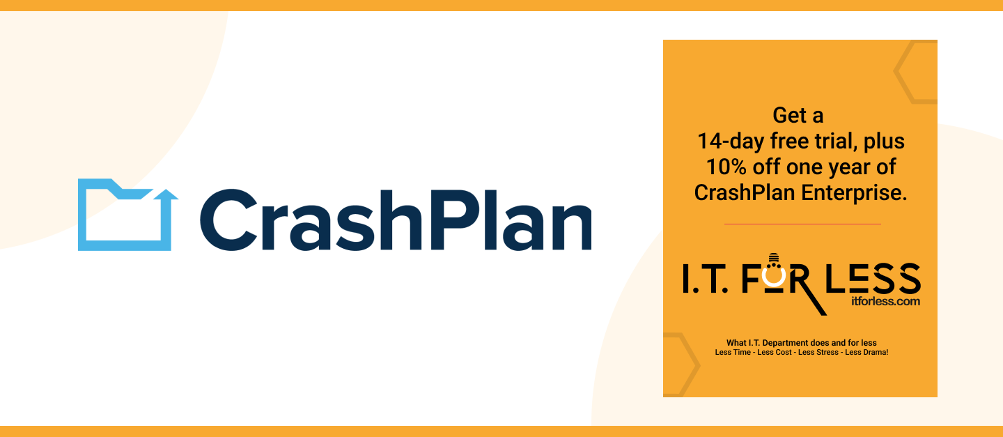 Best Deal of the week on Crashplan