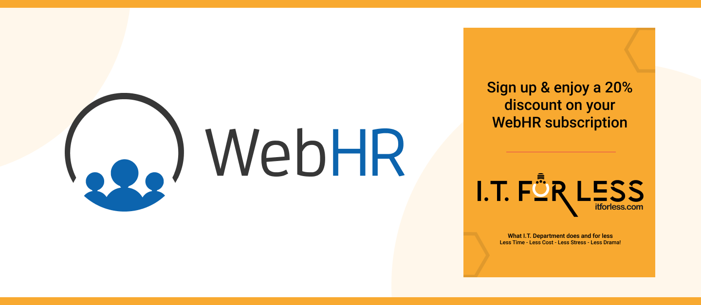 Best Deal of the week on WebHR